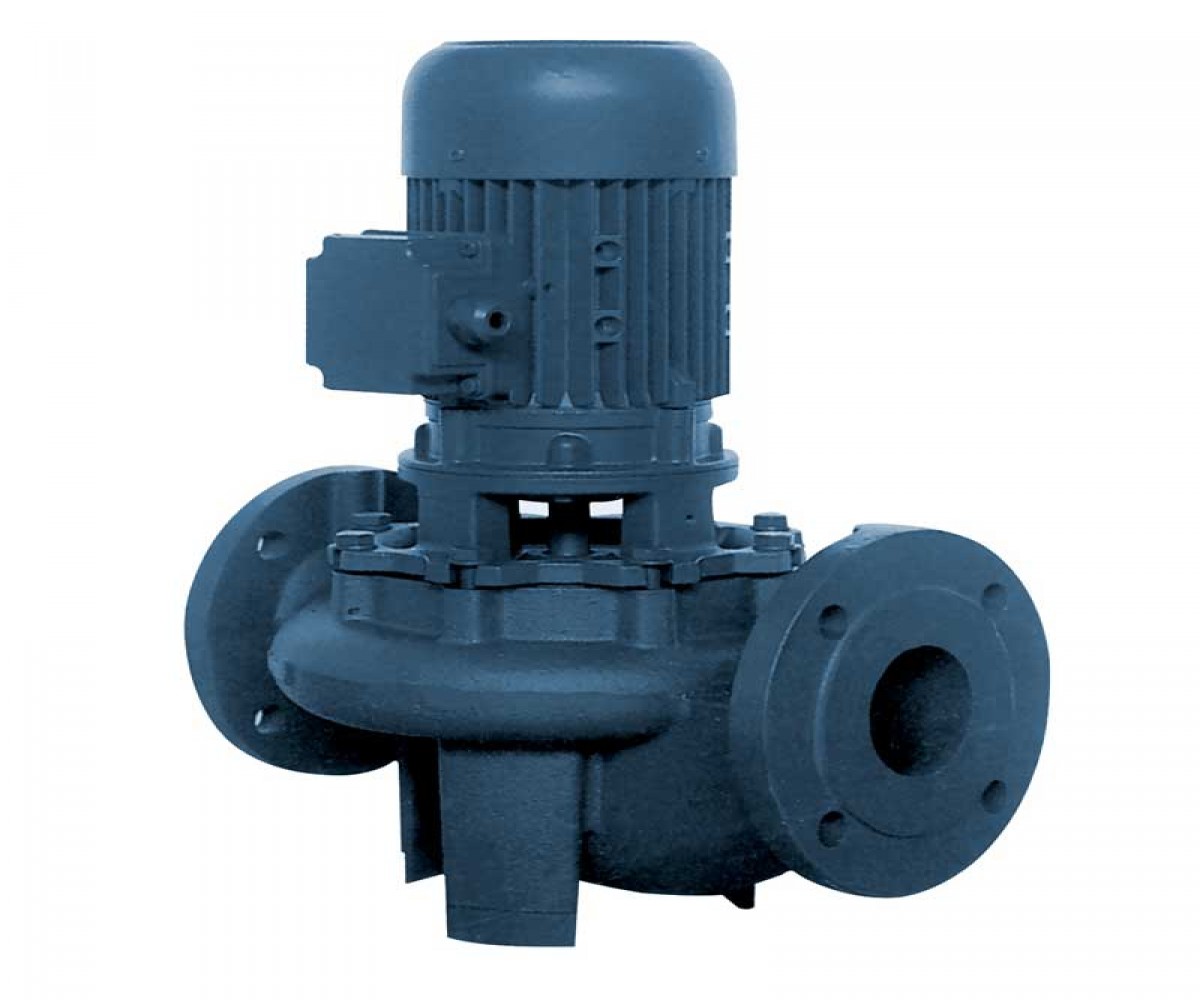 پمپ سیرکولاتور خطی چدنی ابارا مدل LPC4 100-250/5.5 IE3