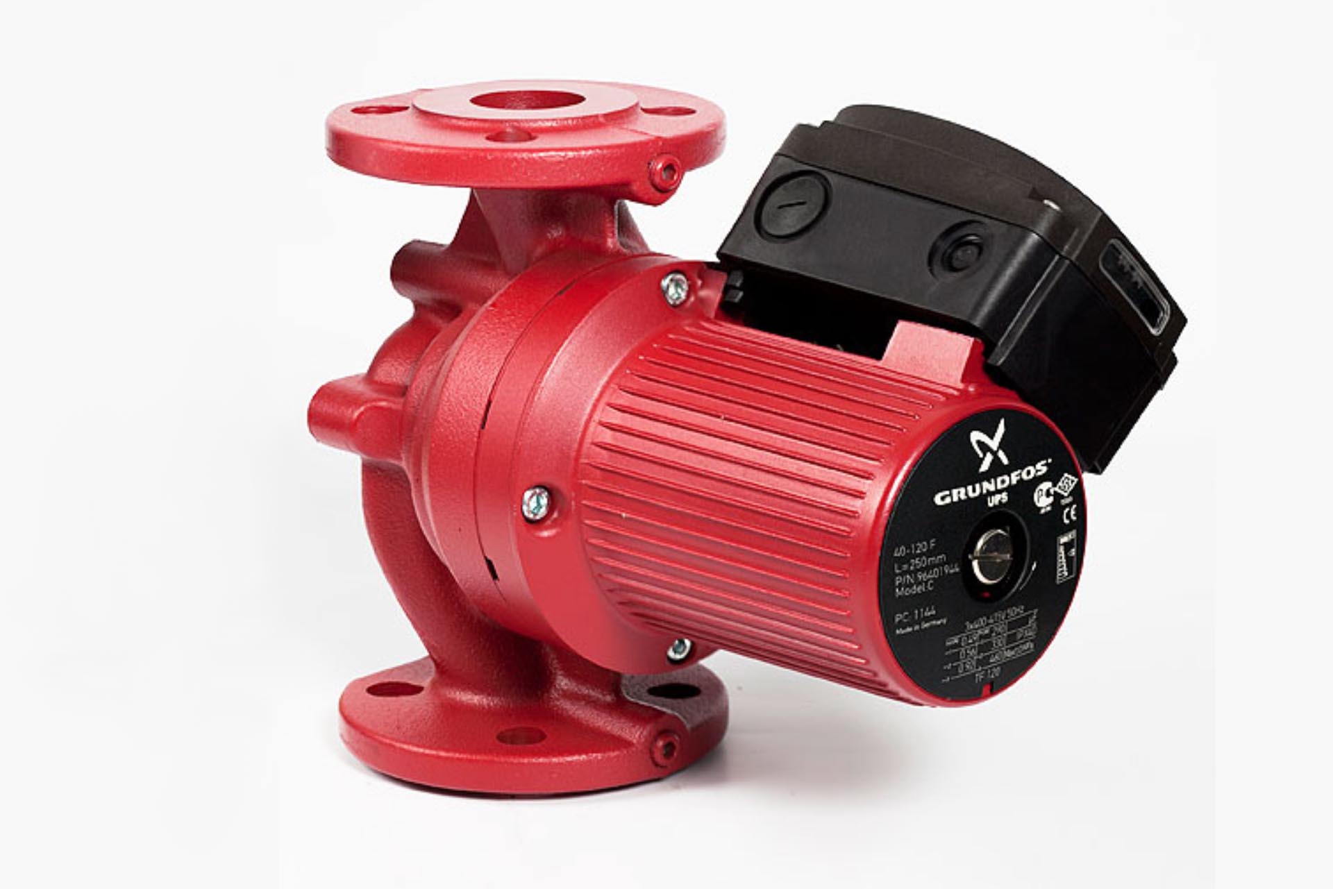 پمپ سیرکولاتور خطی تکفاز گراندفوس UPS 40-180