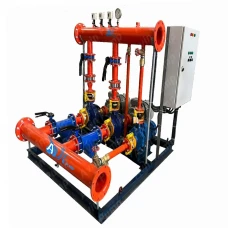 بوستر پمپ آتش نشانی پمپیران مدل ETA80-250/55KW پروانه 240 میل